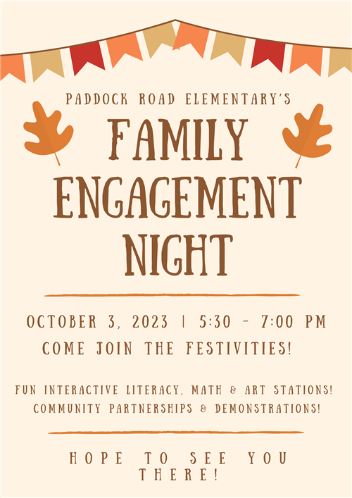 Family Engagement Night Fall